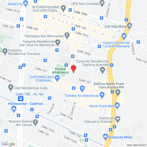 Map of Helbert Pereira Instalaciones