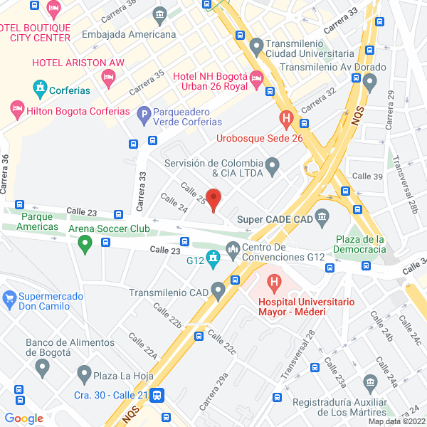 Map of Idestra Ltda.