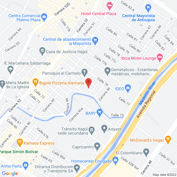 Map of Idpapel S.A.S