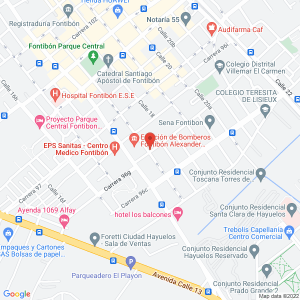 Map of Ifza Confecciones E.U.