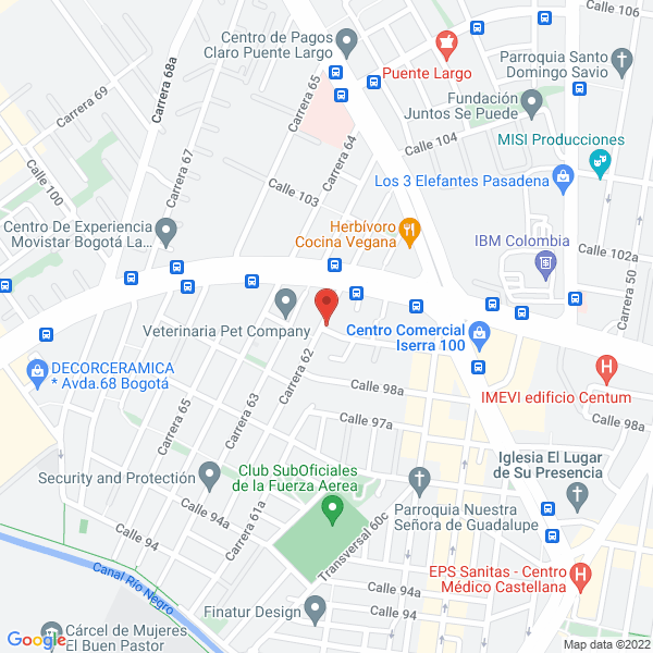 Map of Iglesia Mision Presbiteriana