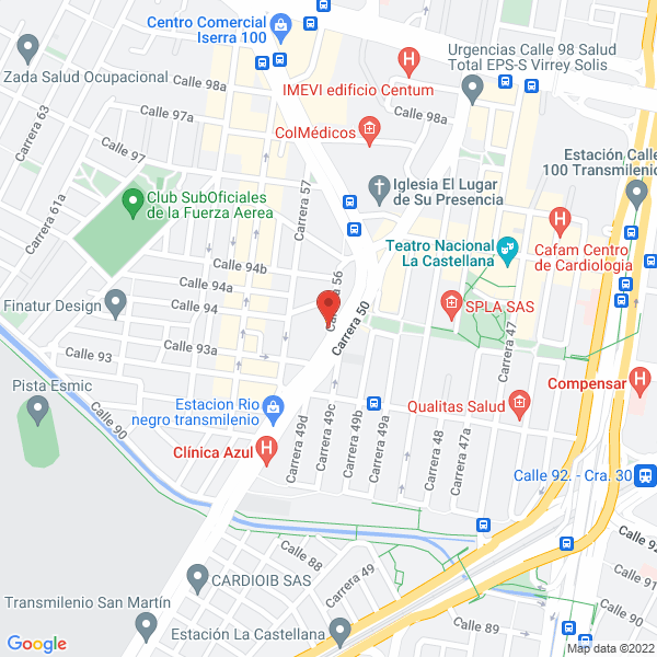 Map of Imagen Natural Publicidad Ltda.