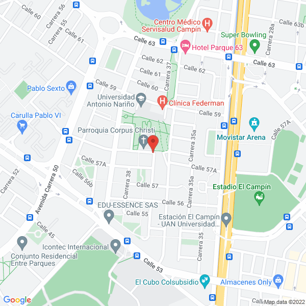 Map of Imagen Y Contenido Ltda.