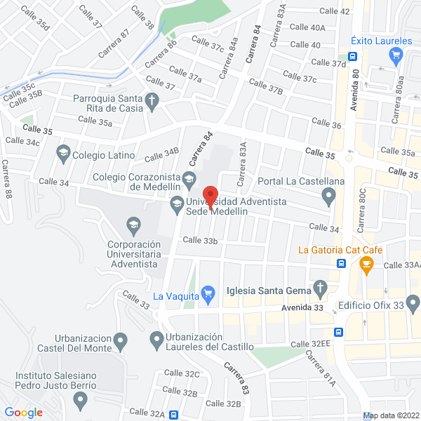 Map of Impresiones Gama