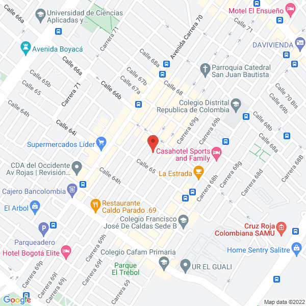 Map of Impretextos Ltda.