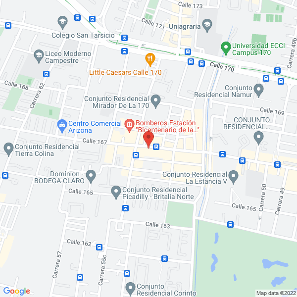 Map of Imsucof Ltda.