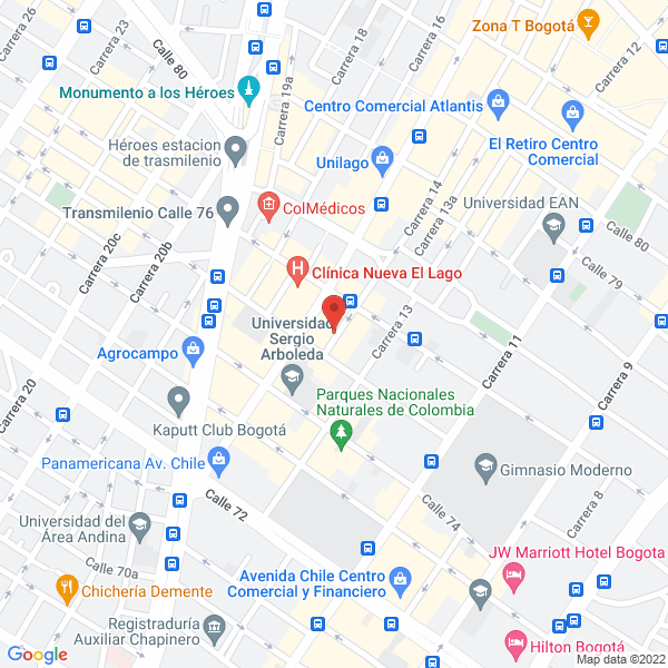 Map of Inconal S.A.