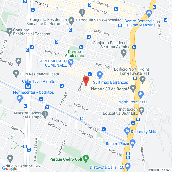 Map of Incsa Beton