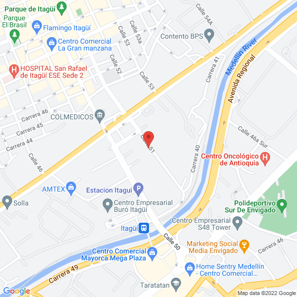 Map of Indicar Carrocerías