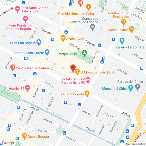 Map of Indíces S.A.