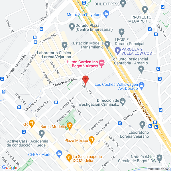 Map of Instituto Hermanas Expedicionarias De Fe Jesús Sacramentado
