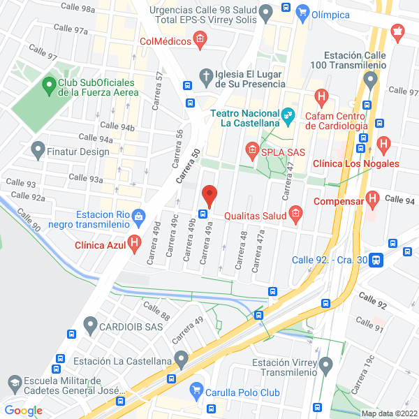 Map of Instituto Nacional De Inversiones Petroleras S. A.