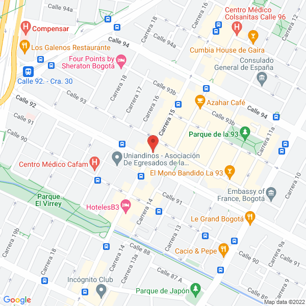 Map of Instituto Para La Cirugia Plastica S A