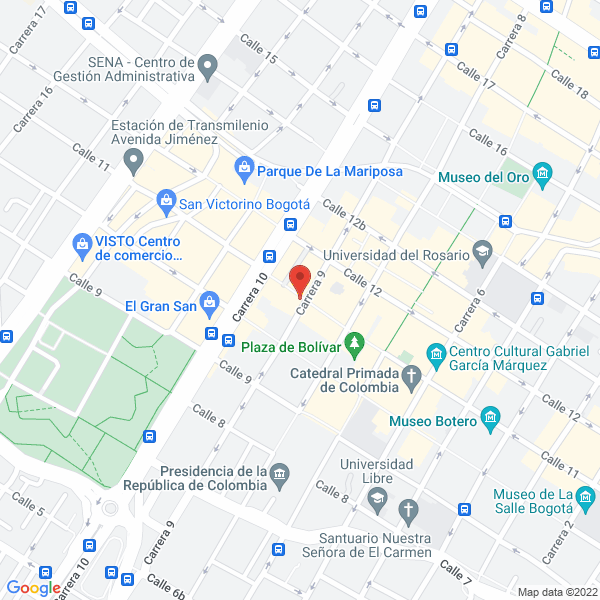 Map of Instituto Sinaí