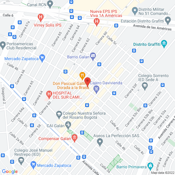 Map of Insupas