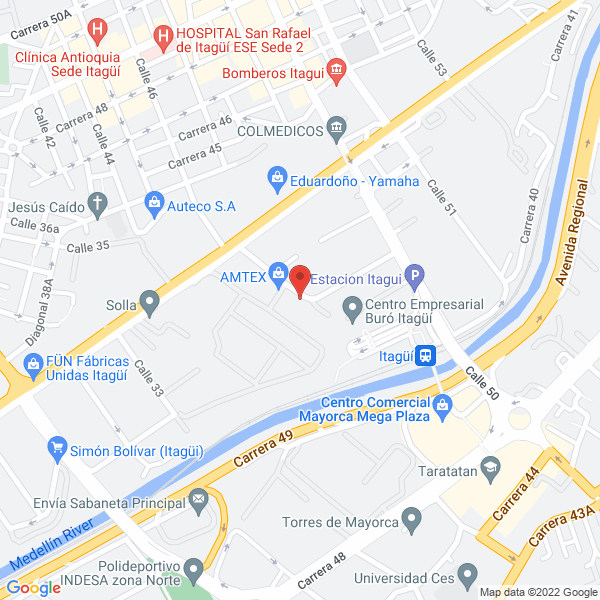 Map of Integración Comercial Efectiva