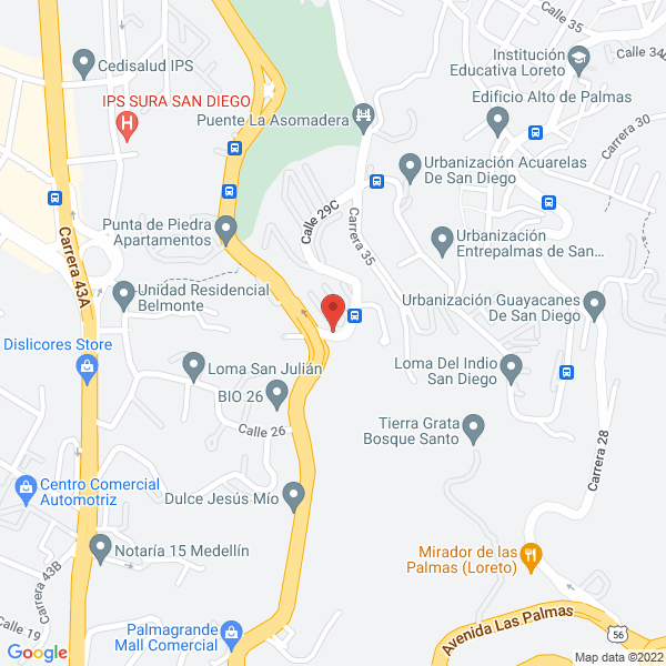 Map of Inteligencia Movil
