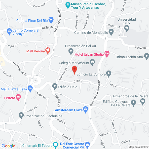 Map of Inversiones Agropecuarias Taborda Ltda