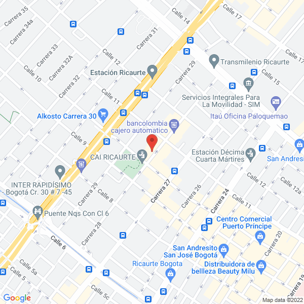 Map of J. Print Publicidad