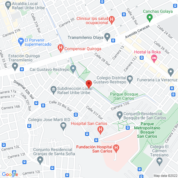 Map of Jc & Contadores