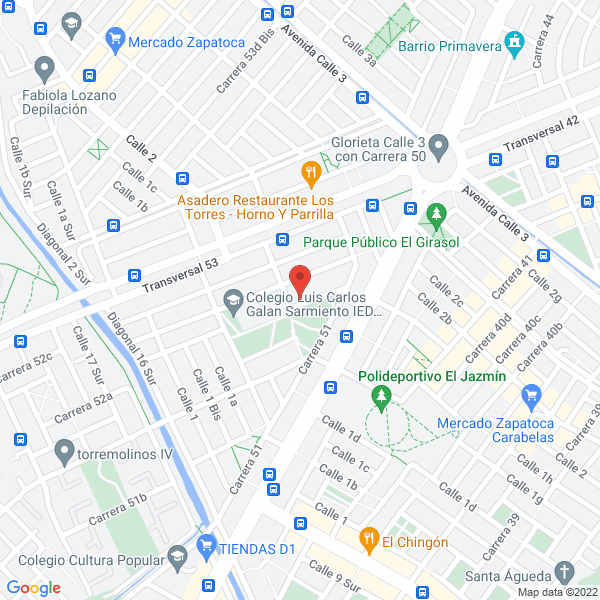 Map of Jdb Banquetes