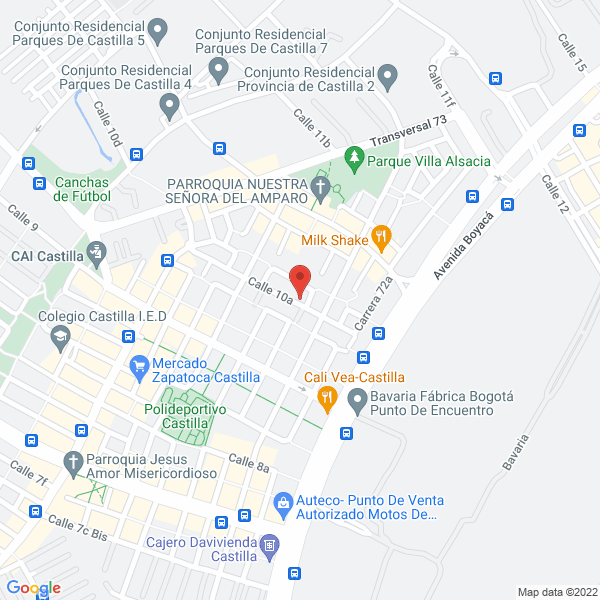 Map of Jego Asociados