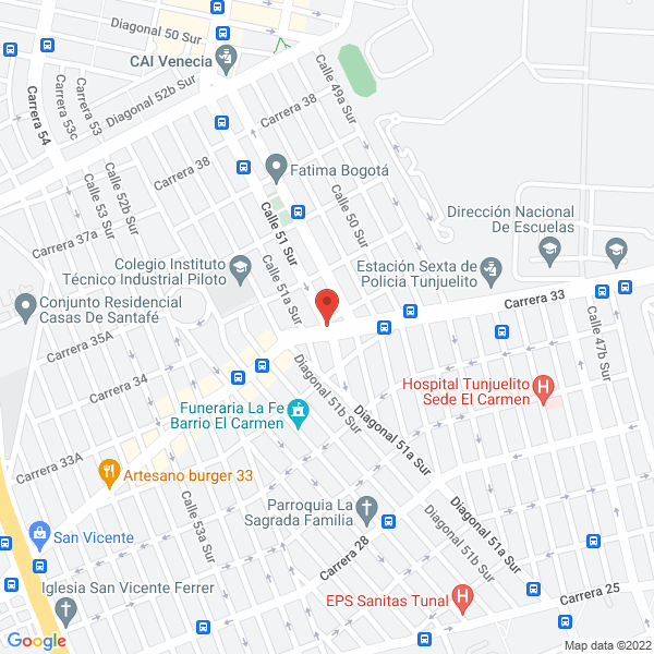Map of Jhowill Comunicaciones