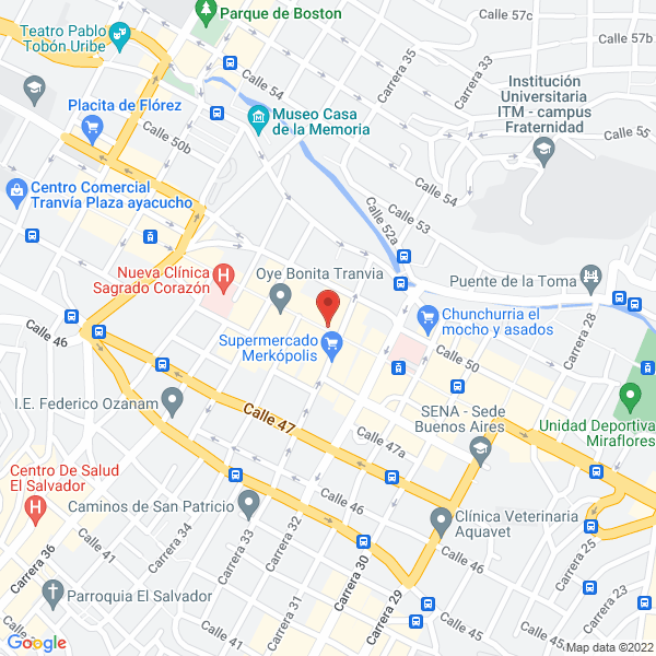 Map of Jmg Unidad Odontológica