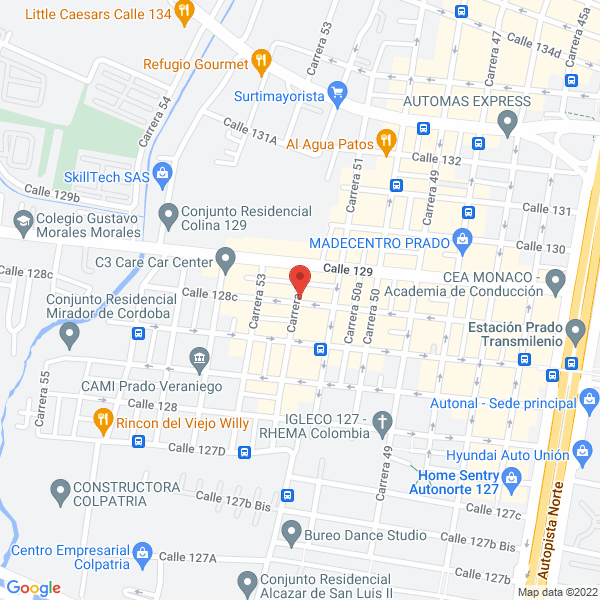 Map of Jmop Redes Satelitales