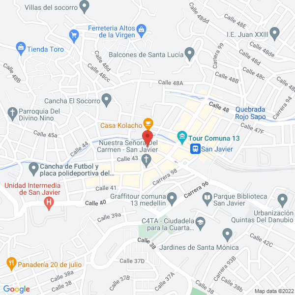 Map of Juanchorro Bar