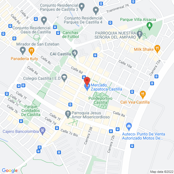 Map of Juanchos Parrilla