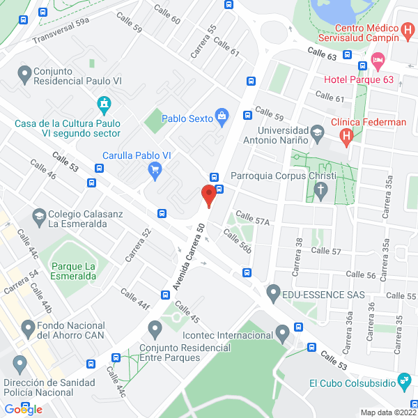 Map of Judith Sarmiento Realizadores S En C