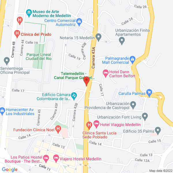 Map of Juriabogados Sas