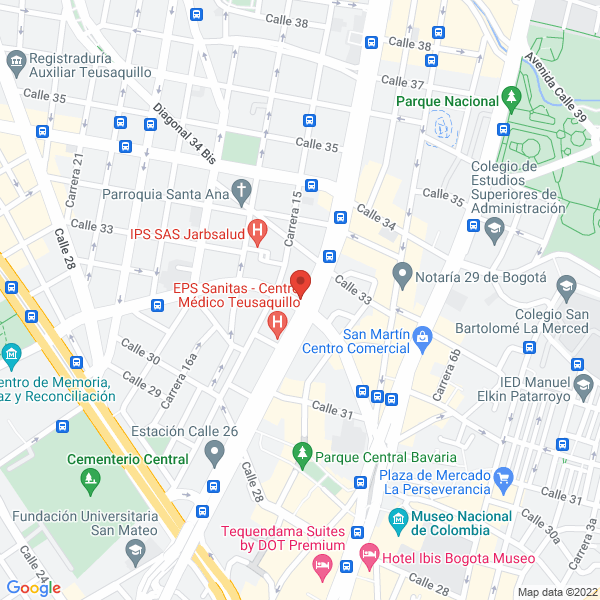 Map of Justapaz