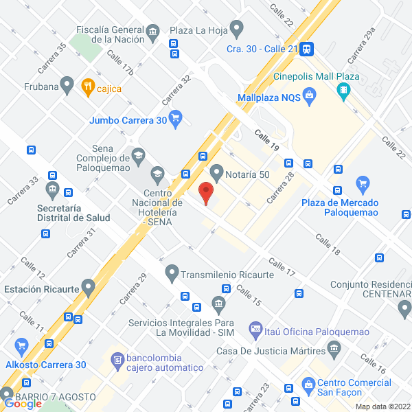 Map of Jzs Ltda
