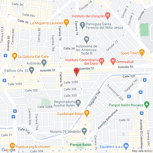 Map of Enlace Jurídico Y Cía. Ltda.
