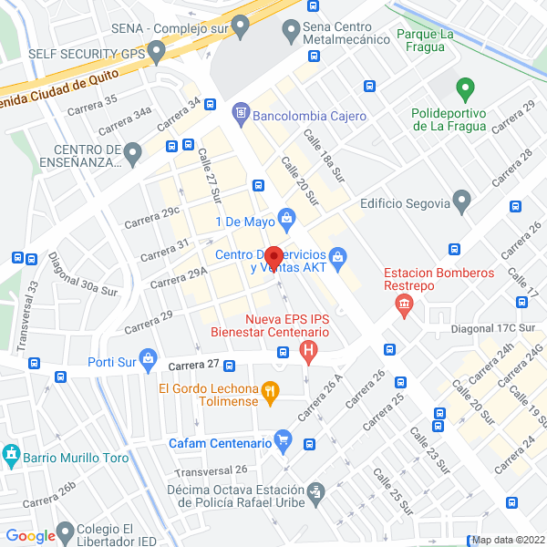Map of D'Gomma Ltda.