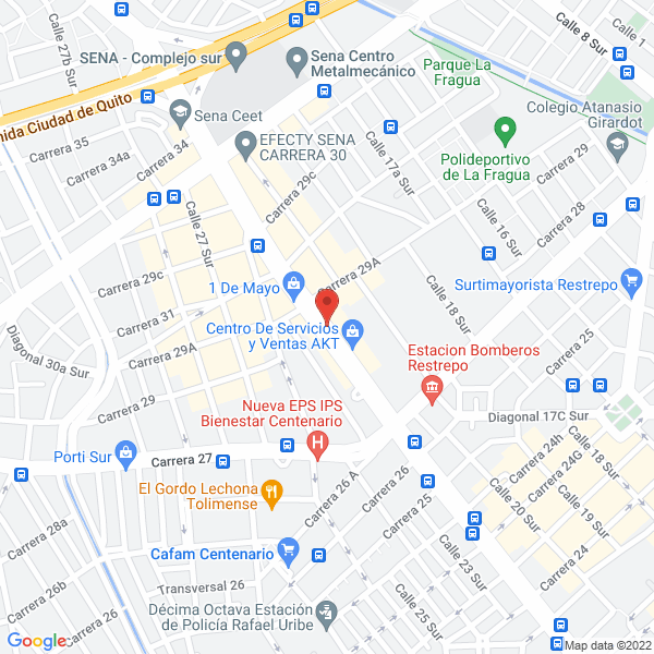Map of D.Y.M. Motos
