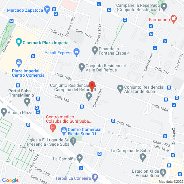 Map of Da Publicidad Y Producciones