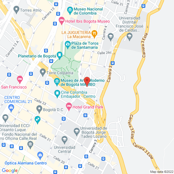 Map of Daniel Bermudez Y Cia Ltda Arquitectos