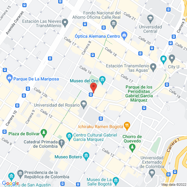 Map of Esmeraldas De Boyaca S.A.S.