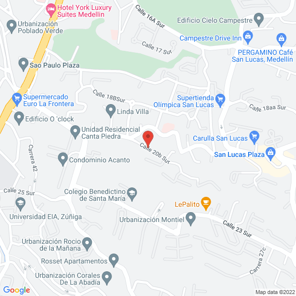 Map of Espacios Inteligentes