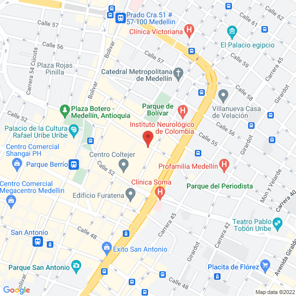 Map of Le Presto
