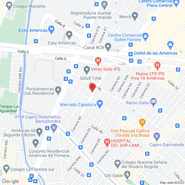 Map of Ledezma Ledezma Screeng Printing