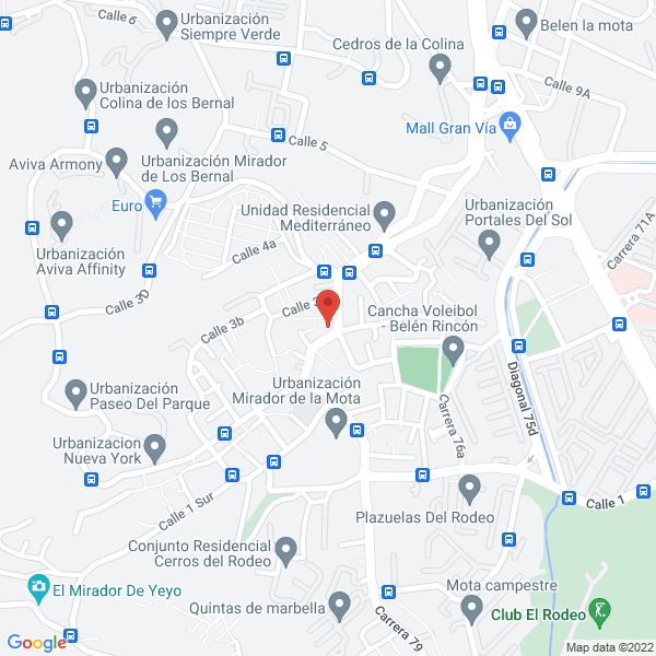 Map of Legumbrería La 79