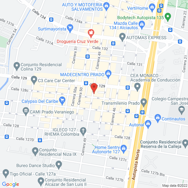 Map of Decoraciones Preciado