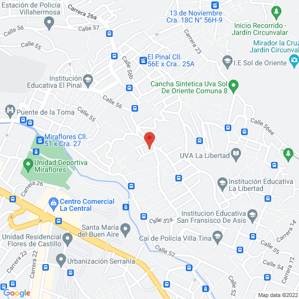Map of Decoraciones Ruiz