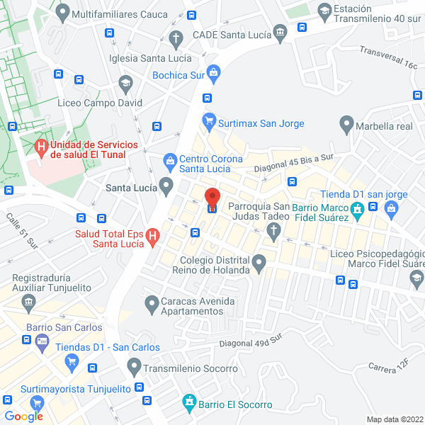 Map of Europán Sur