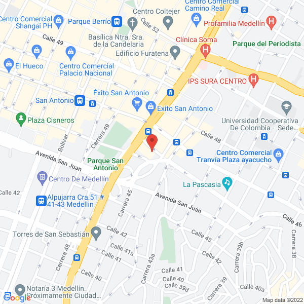 Map of Europharma Laboratorios S.A.S.