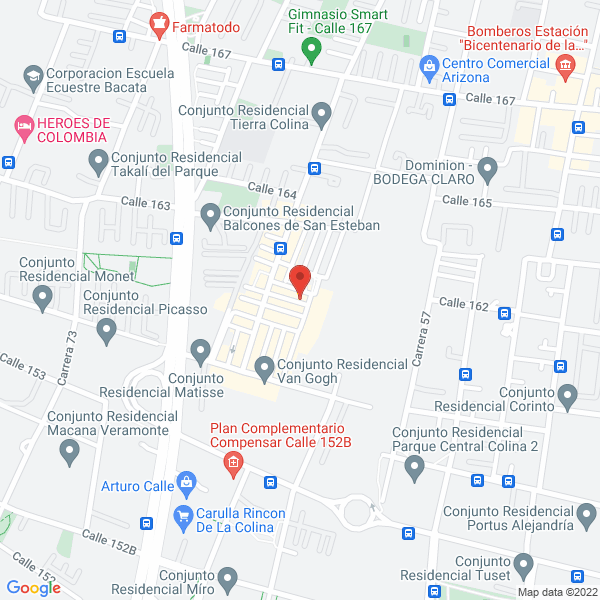 Map of Eventos Jake